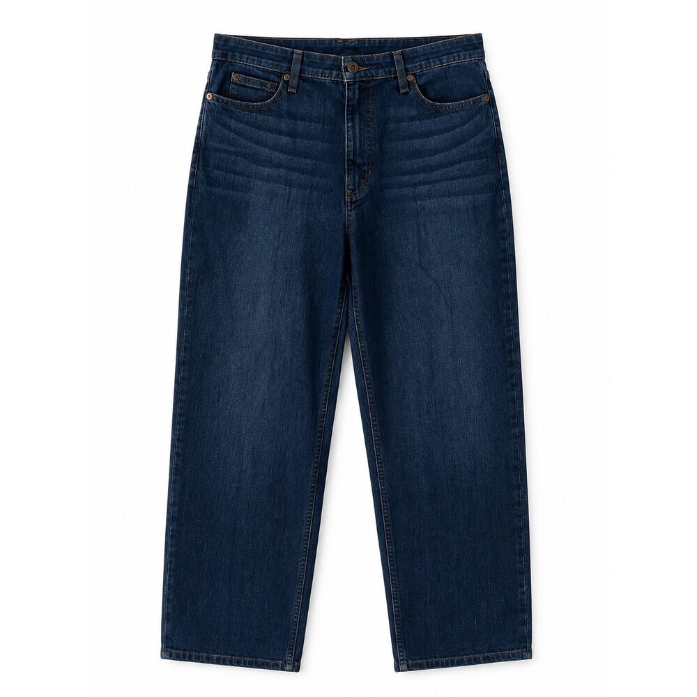 New Duluth Daily Denim High Rise Relaxed Crop Jeans Women's Size 10 Blue NWT